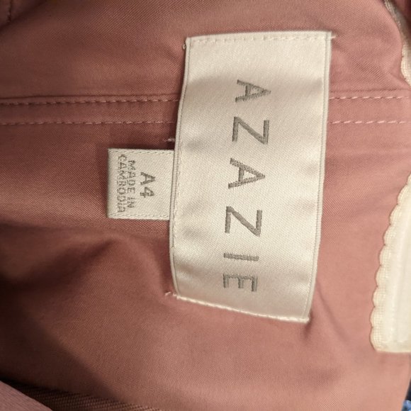 Azazie Rosey Vintage Mauve Bridesmaid Dress - Picture 4 of 4